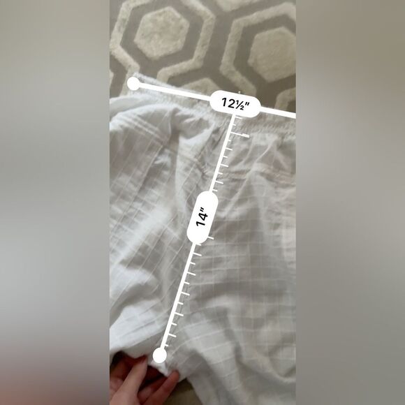 Free People Check It Out Tonal Embroidered Pants in Ivory M - Picture 13 of 16